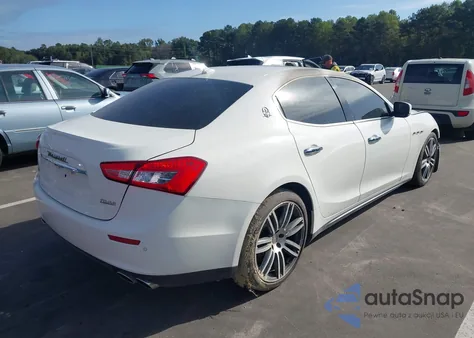 2015 Maserati Ghibli S Q4 z USA, uszkodzony, nr VIN ZAM57RTA0F1134614